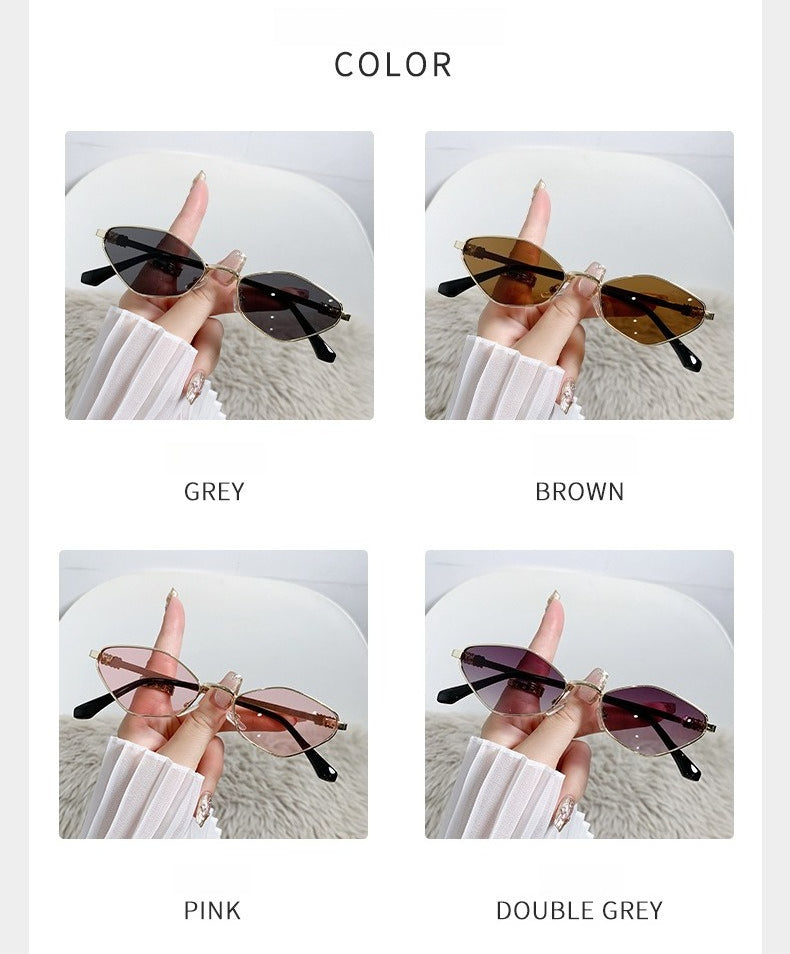 Miu Miu MU 56ZS Diamond Cat Eye Womens Sunglasses Multi Color Shades