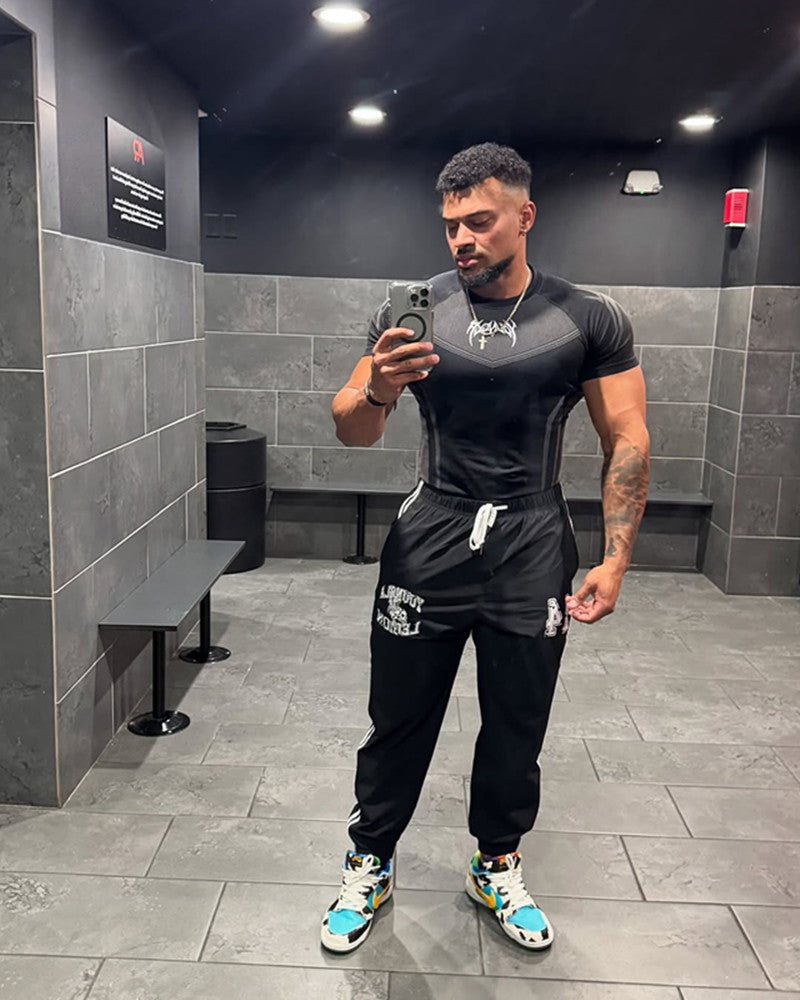 YOUNGLA 4041 Warrior Compression Tees
