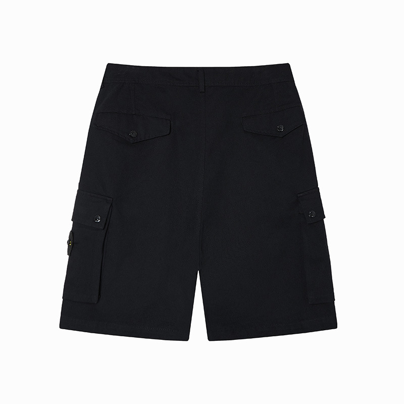 Stone Island Compass Patch Pants Men Cargo Shorts & Cotton Sweatpants