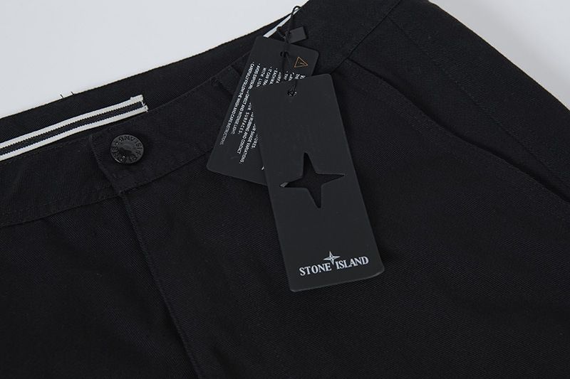 Stone Island Compass Patch Pants Men Cargo Shorts & Cotton Sweatpants