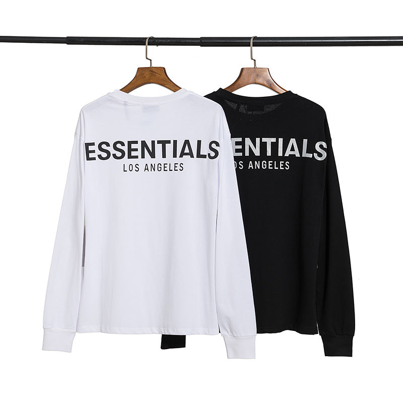 Fear Of God Essentials Los Angeles Reflective Long Sleeve Tee Unisex