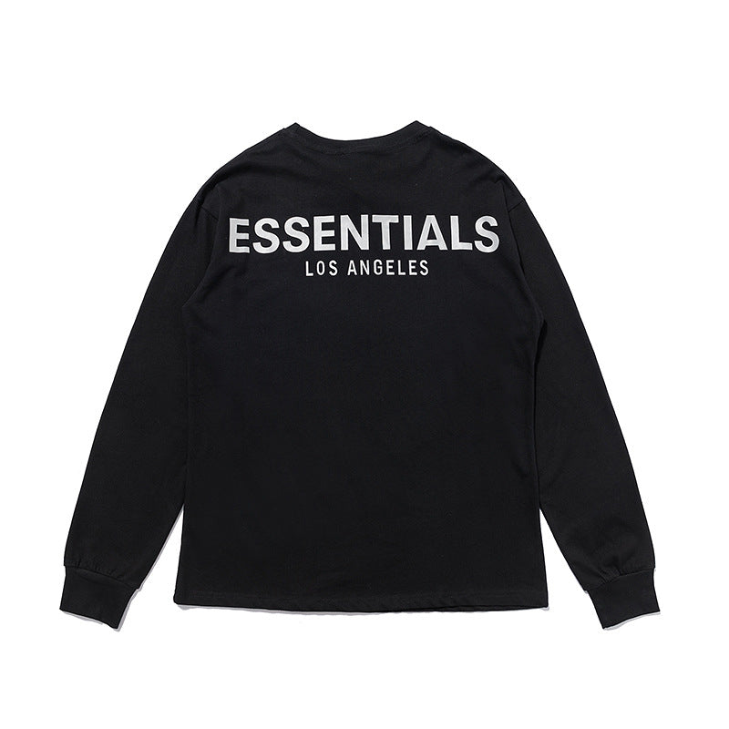 Fear Of God Essentials Los Angeles Reflective Long Sleeve Tee Unisex