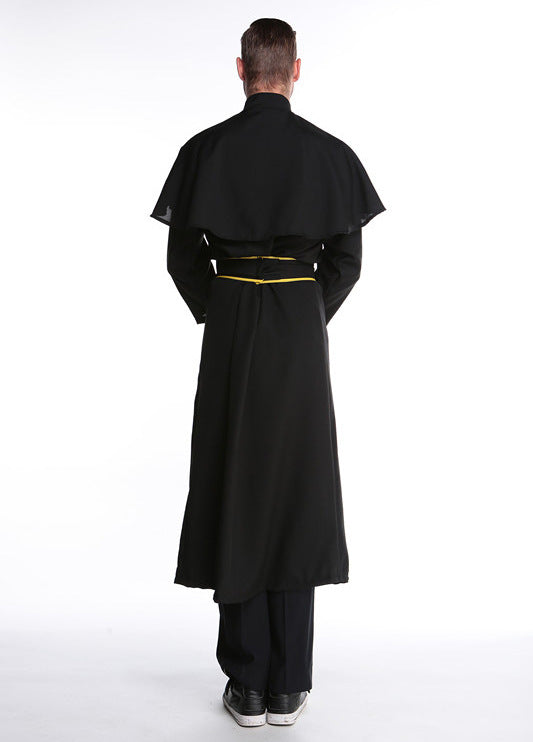 Halloween Men & Women Priest Nun Cosplay Easter Carnival Party Sets