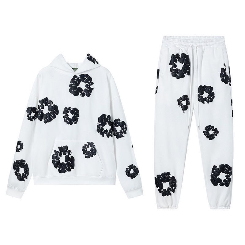 Denim Tears Cotton Wreath Hoodie Sweatpants Set