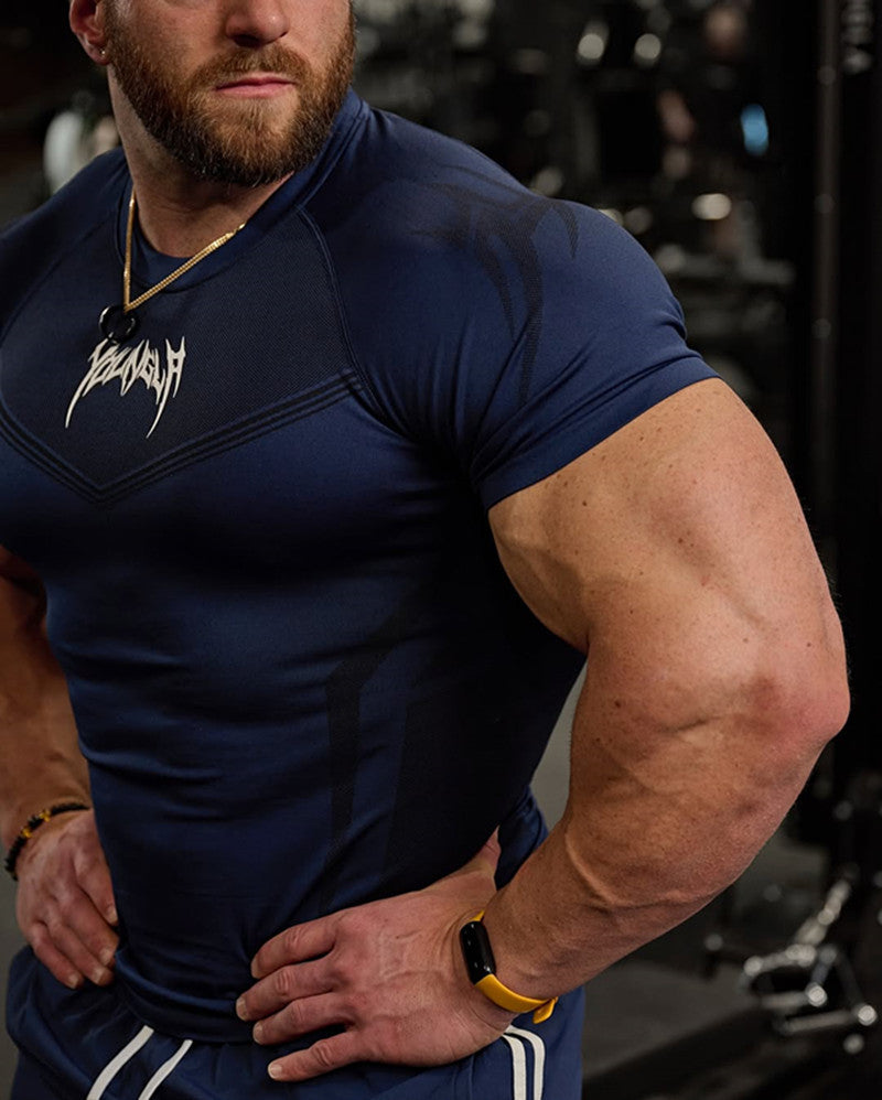 YOUNGLA 4041 Warrior Compression Tees