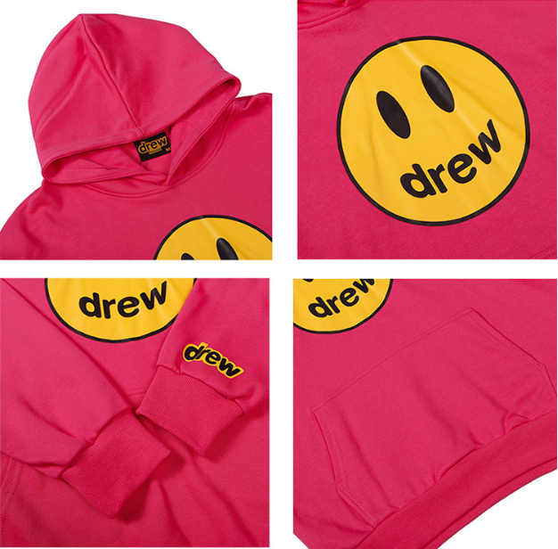 Drew House Mascot Smiley Face Pullover Hoodie
