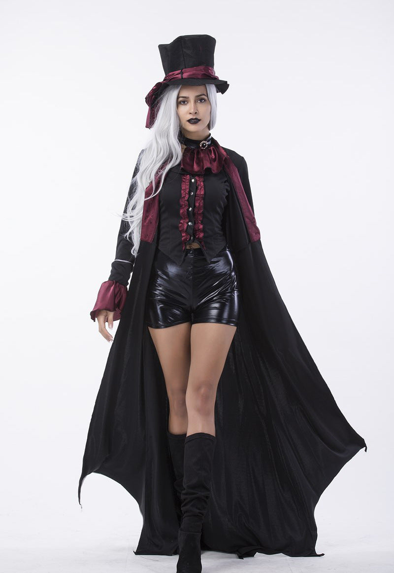 Halloween Men & Women Vampire Skeleton Gothic Cosplay Couple Sets