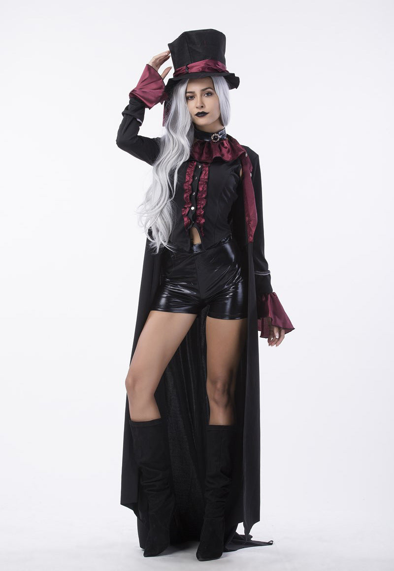 Halloween Men & Women Vampire Skeleton Gothic Cosplay Couple Sets