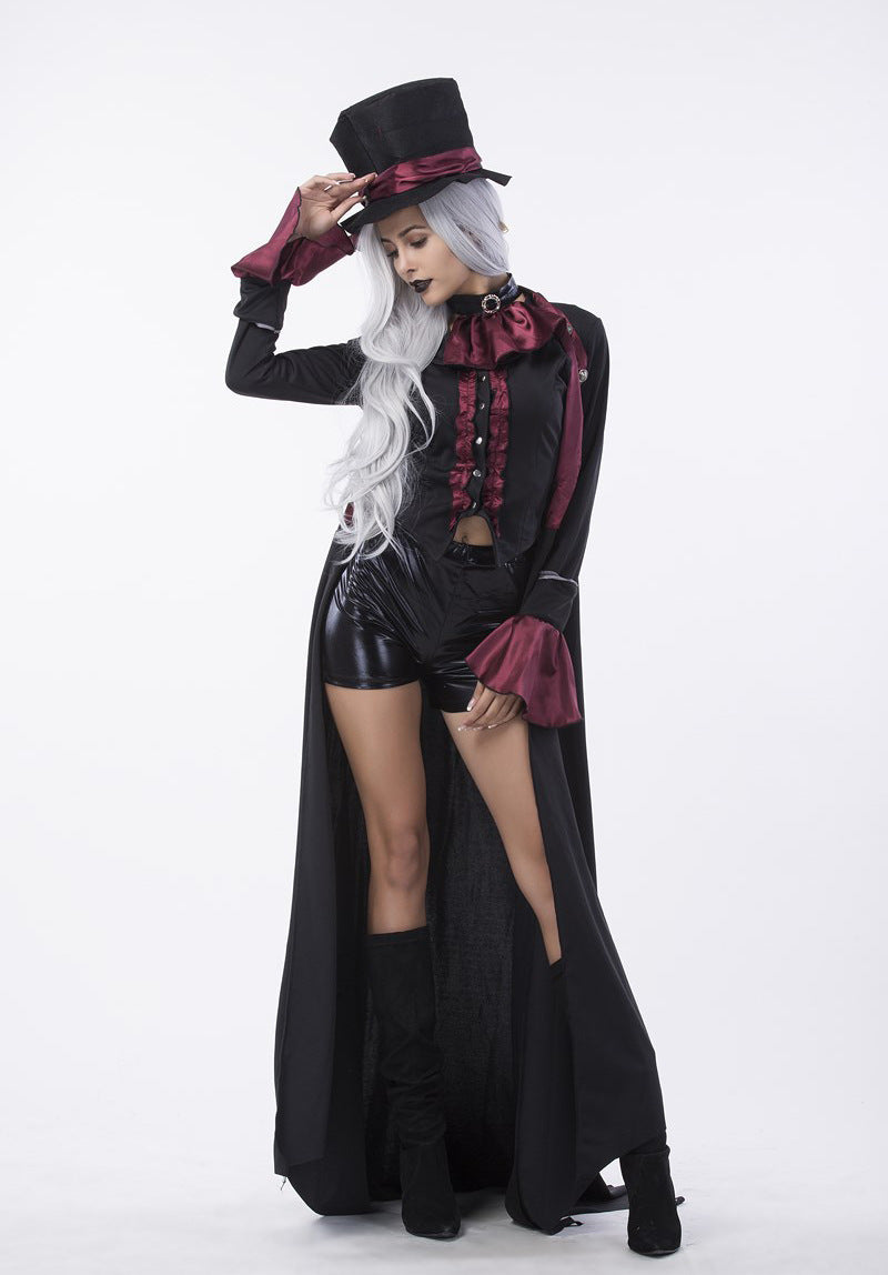 Halloween Men & Women Vampire Skeleton Gothic Cosplay Couple Sets