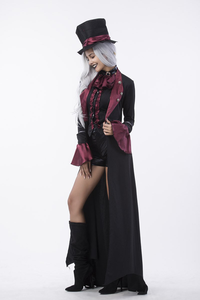 Halloween Men & Women Vampire Skeleton Gothic Cosplay Couple Sets