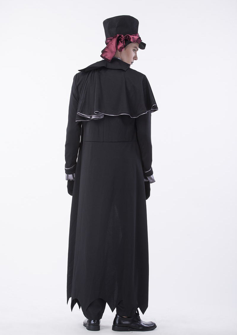 Halloween Men & Women Vampire Skeleton Gothic Cosplay Couple Sets