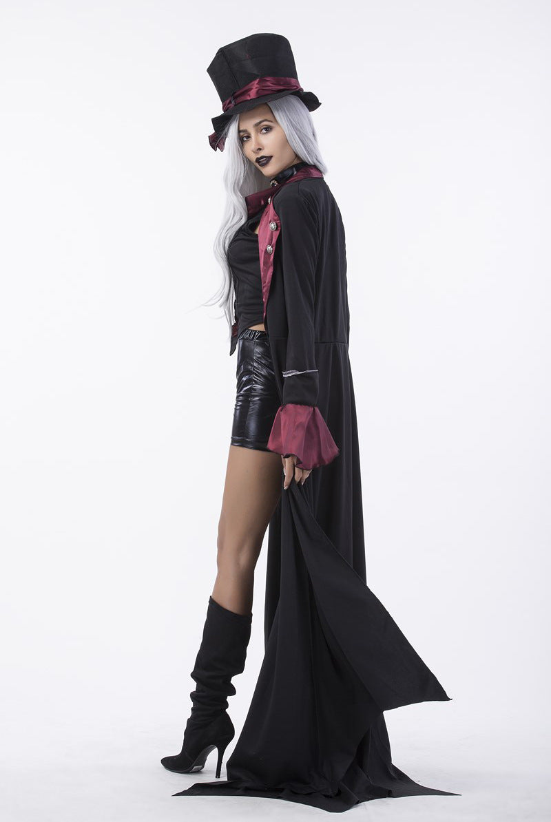 Halloween Men & Women Vampire Skeleton Gothic Cosplay Couple Sets