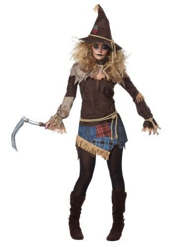 Halloween Women Scarecrow Zombie & Vampire Multi‑Style Cosplay Sets
