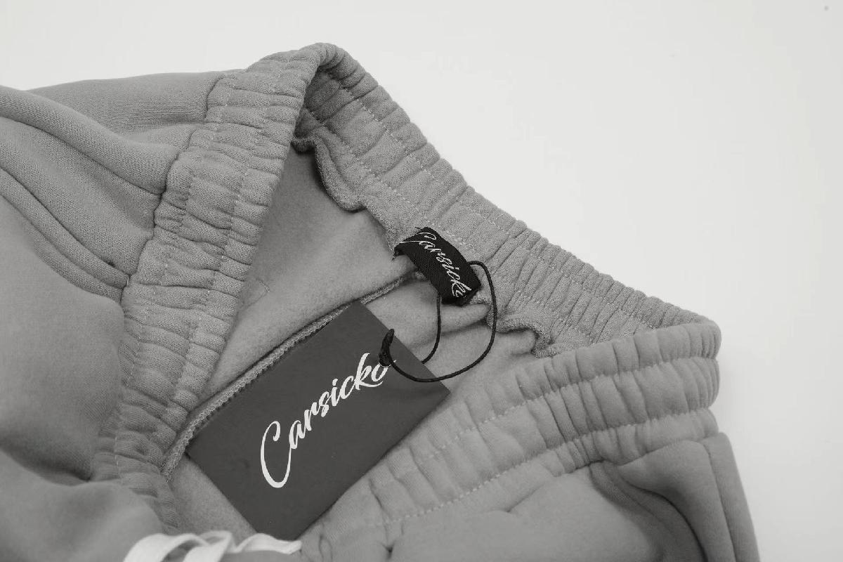 Heart Embroidered Hoodie Sweatpants Set