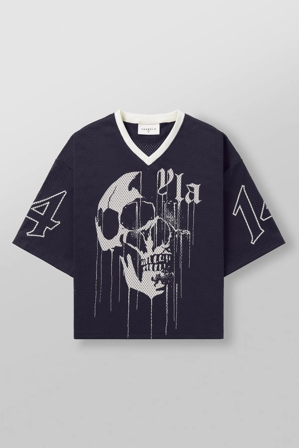 YOUNGLA 4015 Drippy Skull Jersey