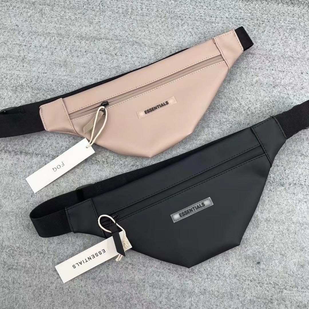 Fear of God ESSENTIALS Waterproof PU Belt Bag Fanny Pack Sling Bag