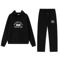 Fear Of God Essentials 3D Silicone Logo Fleece Hoodie Sweatpants Set