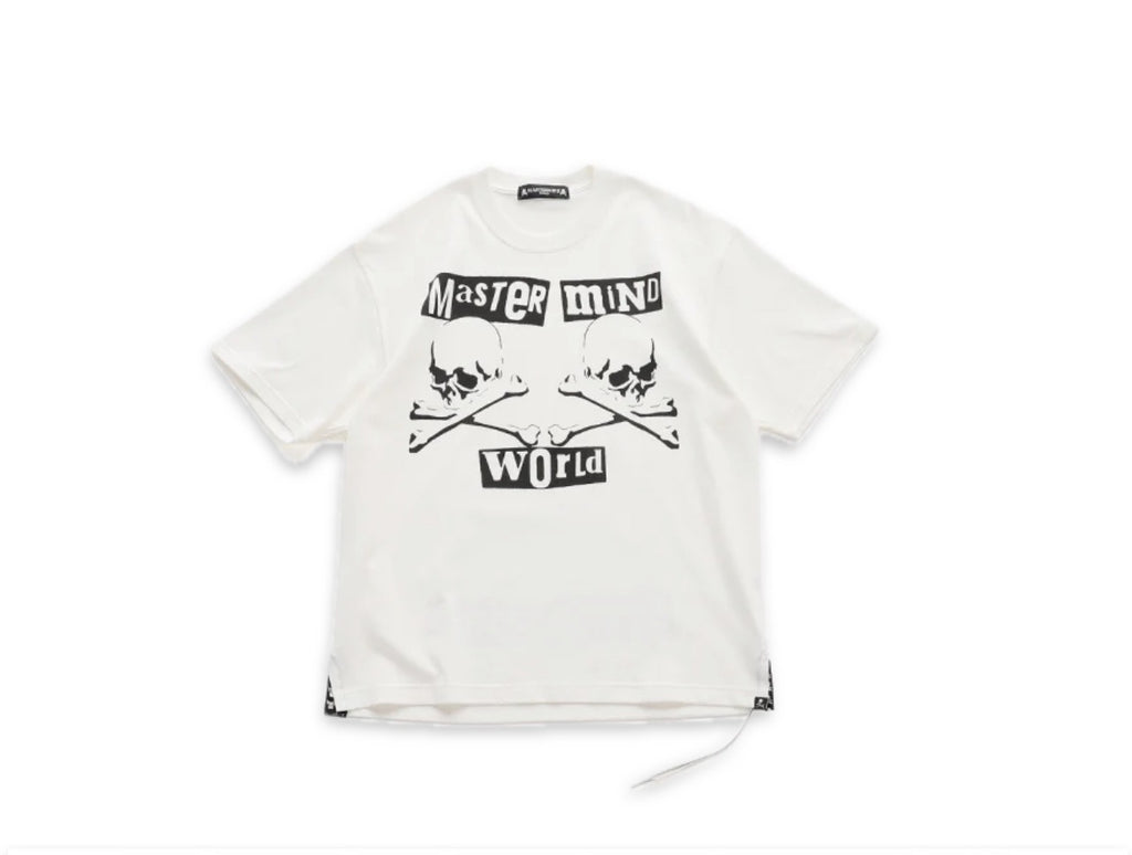 Mastermind Japan Skull Print Crew Neck Short Sleeve T Shirt Unisex