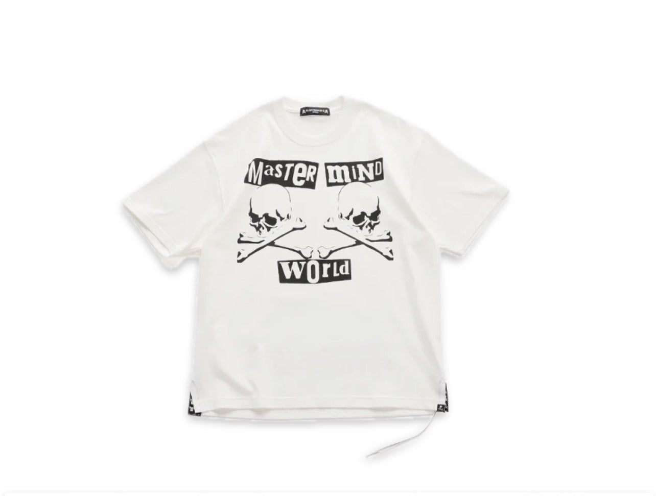 Mastermind Japan Skull Print Crew Neck Short Sleeve T Shirt Unisex