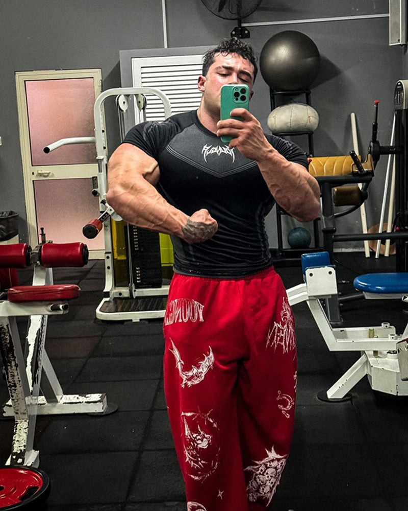 YOUNGLA 4041 Warrior Compression Tees
