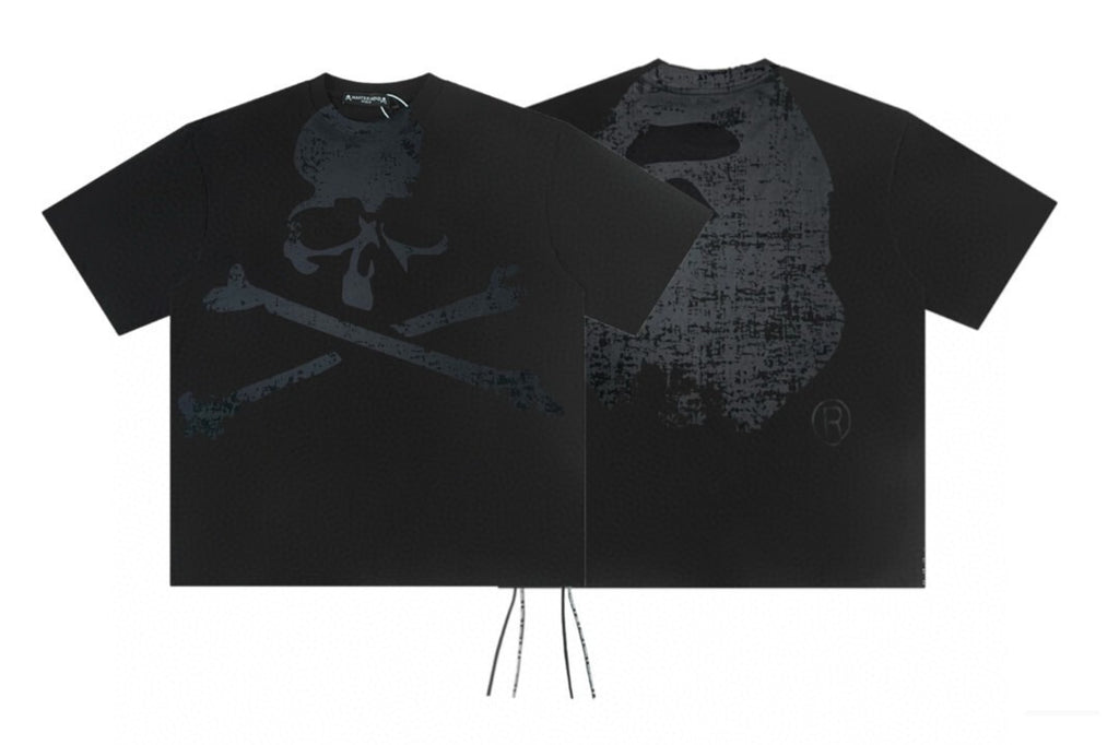 Mastermind Japan Skull Print Crew Neck Short Sleeve T Shirt Unisex