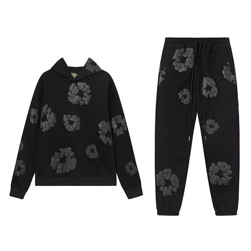 Denim Tears Cotton Wreath Hoodie Sweatpants Set