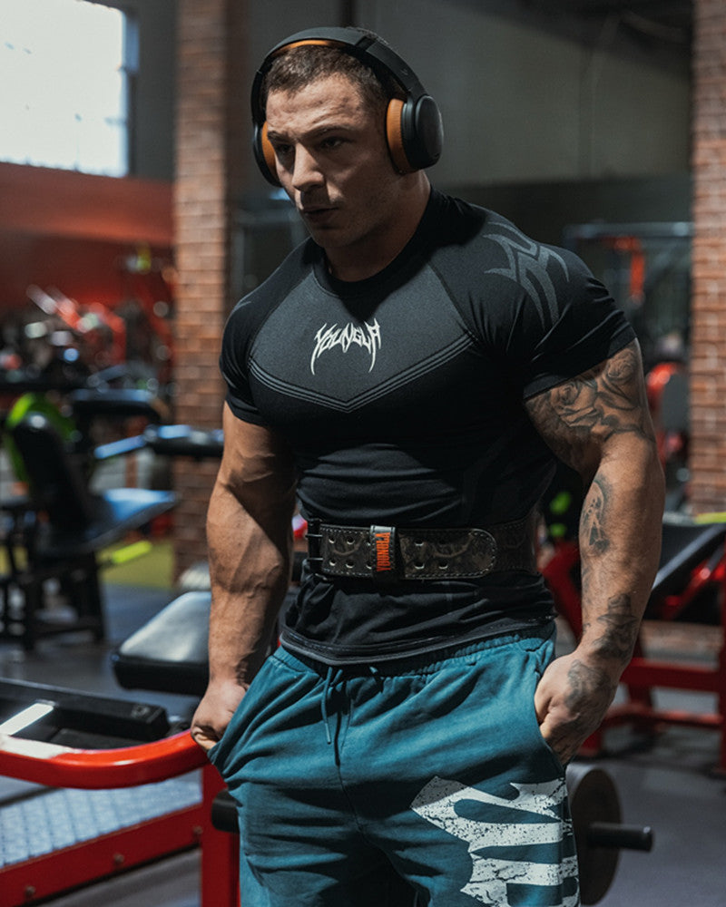 YOUNGLA 4041 Warrior Compression Tees