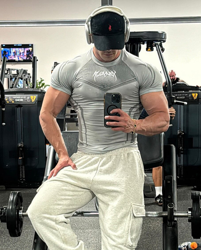 YOUNGLA 4041 Warrior Compression Tees