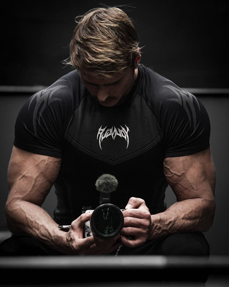 YOUNGLA 4041 Warrior Compression Tees
