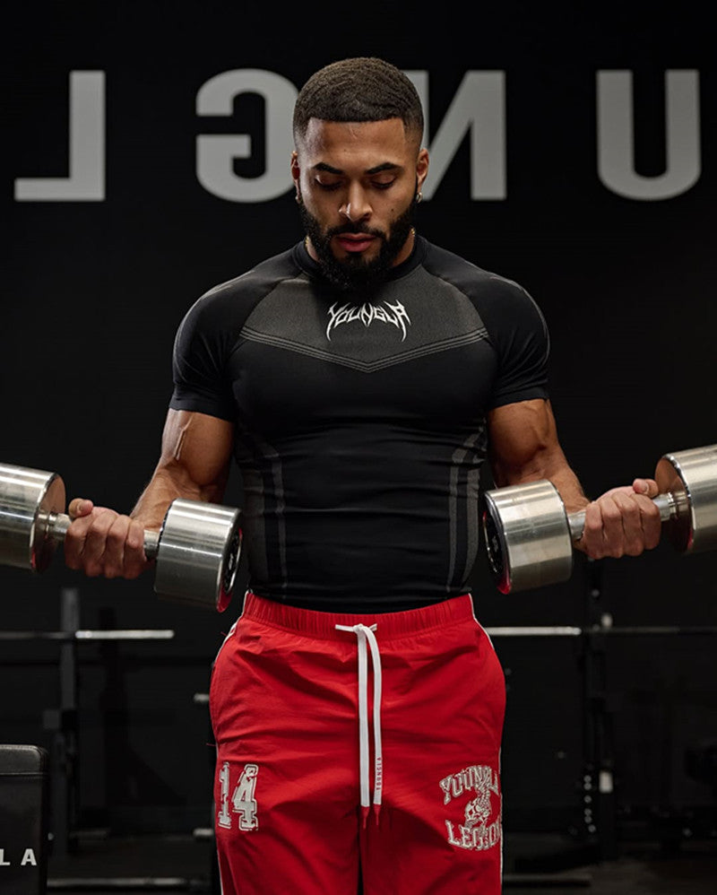 YOUNGLA 4041 Warrior Compression Tees