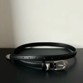 Our Legacy Vintage Metal Buckle Full Grain Leather Unisex Waist Belt