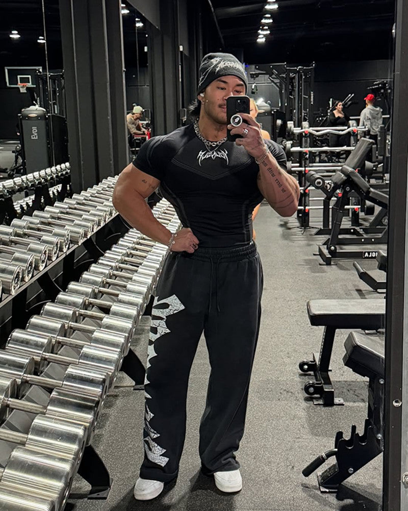 YOUNGLA 4041 Warrior Compression Tees