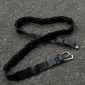 Amalga mation 24AW Buckle Strap Spliced Calfskin Waist Belt