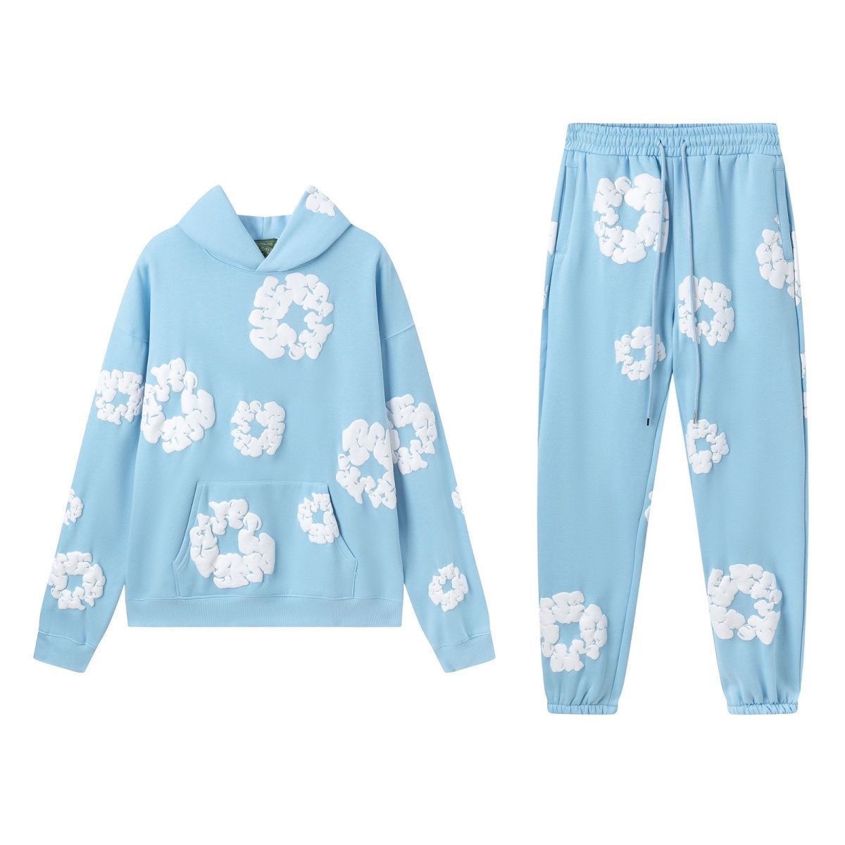 Denim Tears Cotton Wreath Hoodie Sweatpants Set