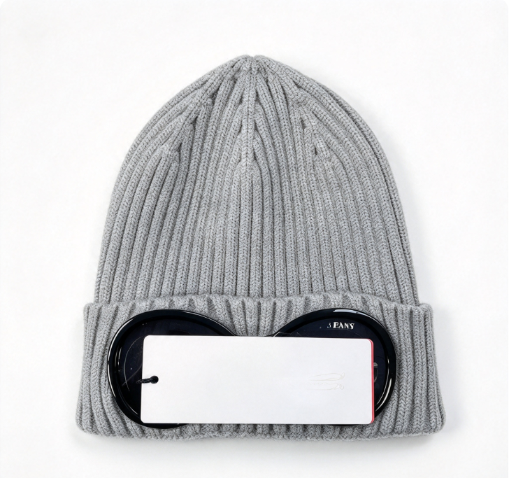 C.P. Company Extrafine Merino Wool Goggle Beanie