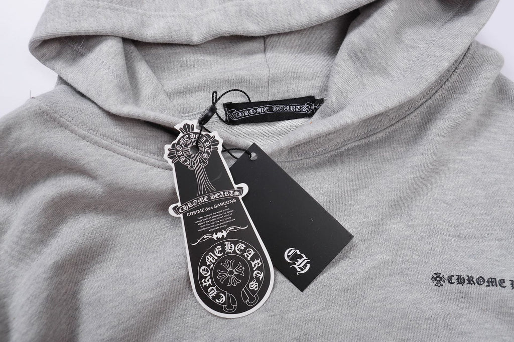 Chrome Hearts Graffiti Flame Sleeve Hoodie Street Cotton Pullover