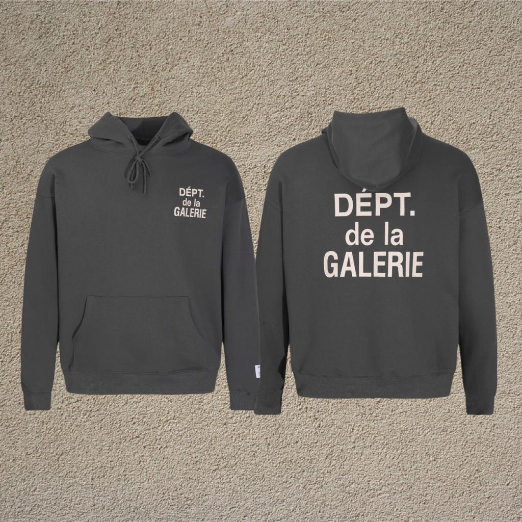 Gallery Dept Letter Print Hoodie Loose Couple Streetwear Sweatshirt