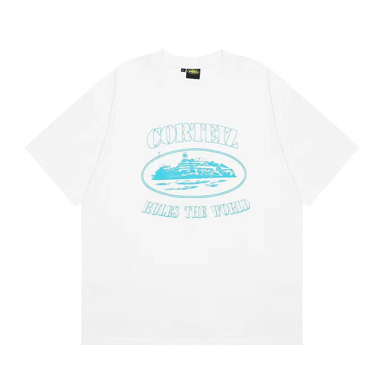 Corteiz Alcatraz RTW Unisex Oversized Streetwear Short Sleeve T-Shirt