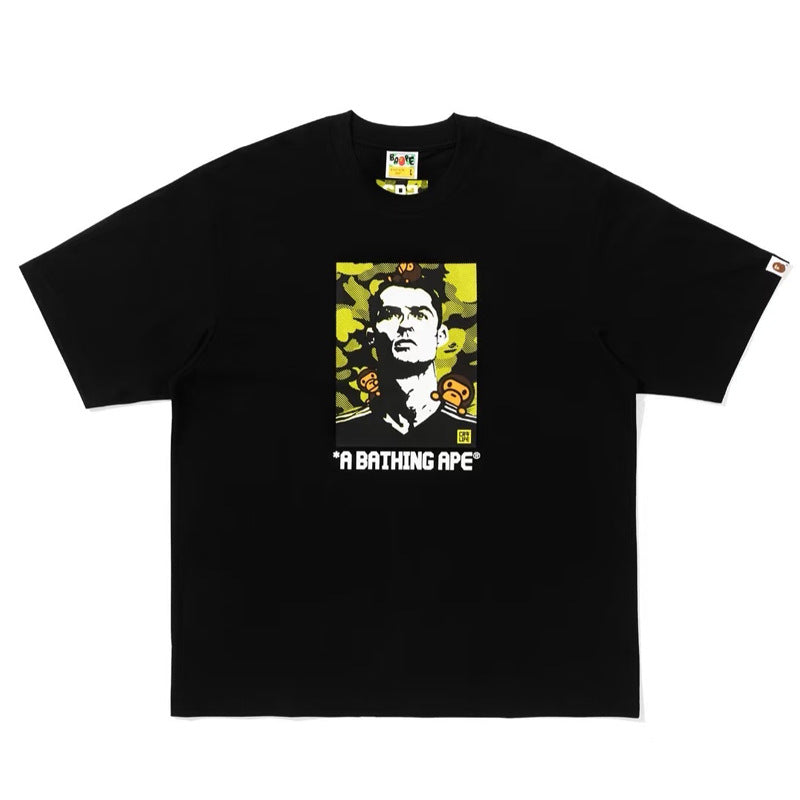 BAPE Ape Head Cartoon Print Loose Unisex Short Sleeve T-Shirt