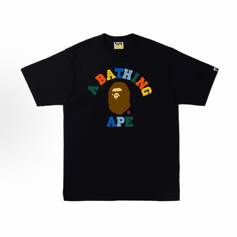 BAPE Ape Head Shark Print Unisex Casual T-Shirt