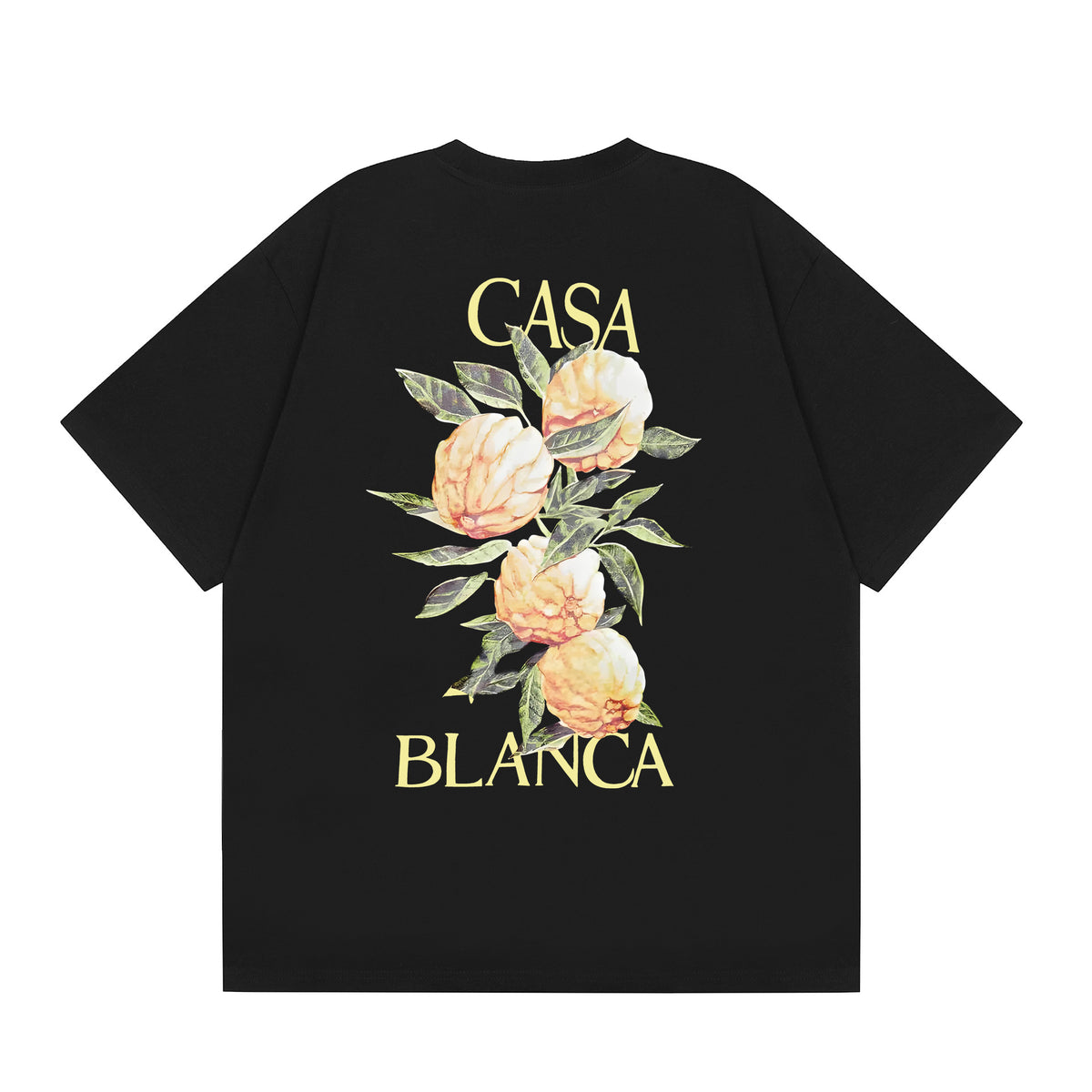 Casablanca Multi‑Artwork Vintage Graphic Oversized Tee Streetwear