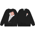 Casablanca Graphic Print Crew Neck French Terry Sweatshirt Unisex