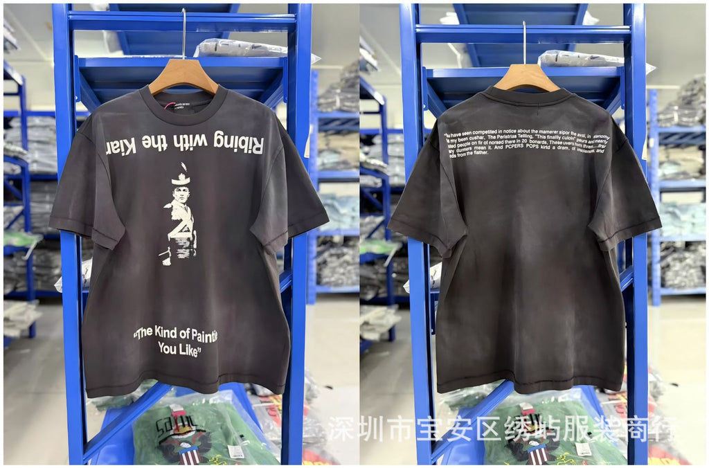 Enfants Riches Deprimes Washed Letter Print Cut Off Tank Top Unisex