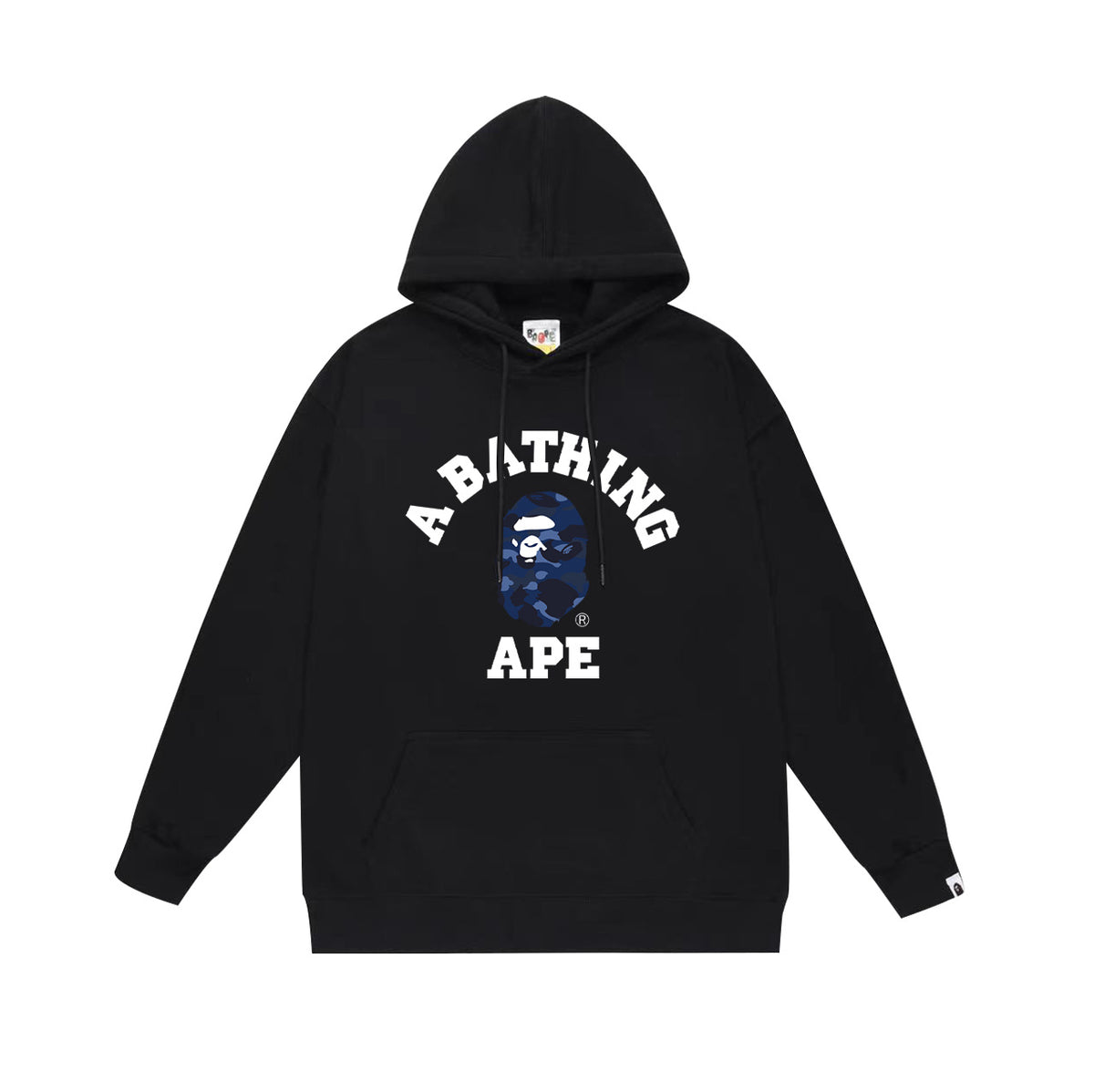 BAPE Hoodie Multi Camo Ape Head Print Street Fleece Pullover