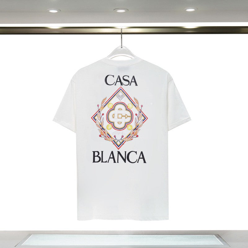 Casablanca Casa Letter Arch Graphic Short Sleeve Tee Streetwear Unisex