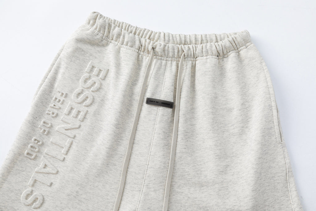Fear Of God Essentials Embossed Letter Loose Casual Shorts Unisex