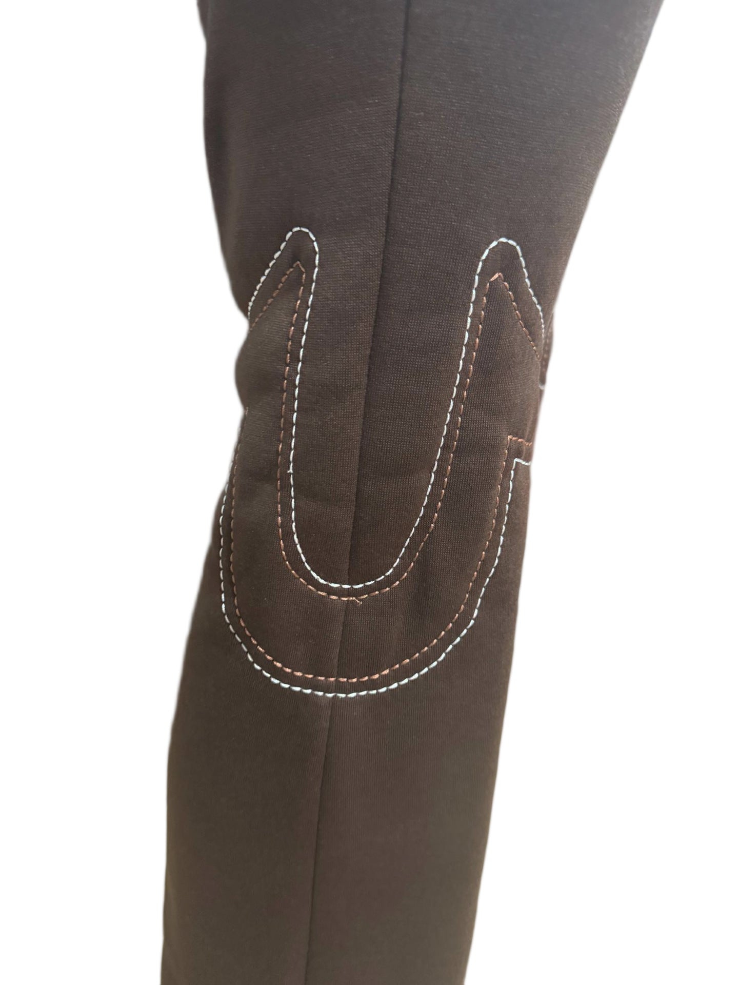 True Religion Stitch Embroidered Zip Crop Hoodie Flare Pants Tracksuit Set