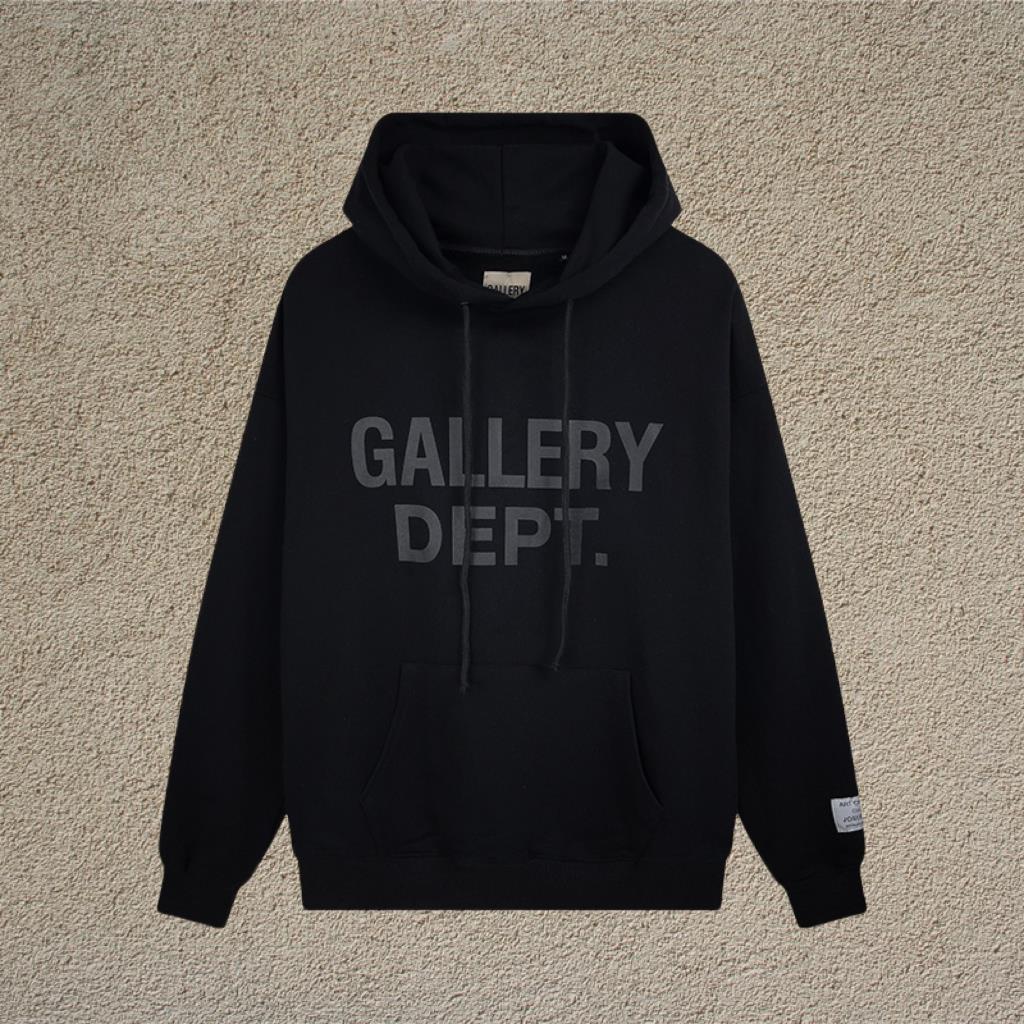Gallery Dept Letter Print Hoodie Loose Couple Streetwear Sweatshirt