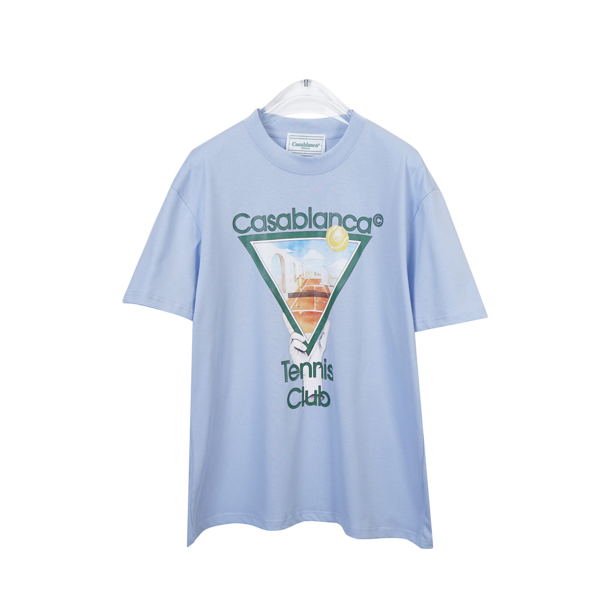 Casablanca Art Print Loose Unisex Short Sleeve Graphic T-Shirt