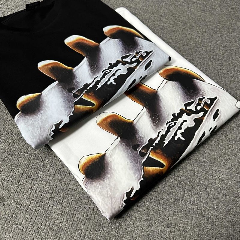Corteiz Logo Letter Print Crew Neck Short Sleeve T‑Shirt Unisex